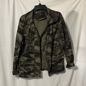 Love Tree Camouflage Military Jacket
